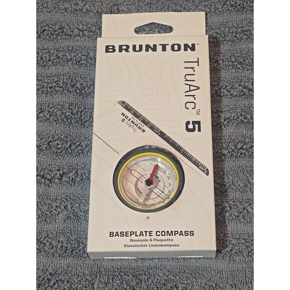 Brunton Compass New Tru Arc5 Baseplate Compass F-TRUARC5 - Picture 1 of 6